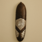 Hand-Crafted Tribal Wall Mask